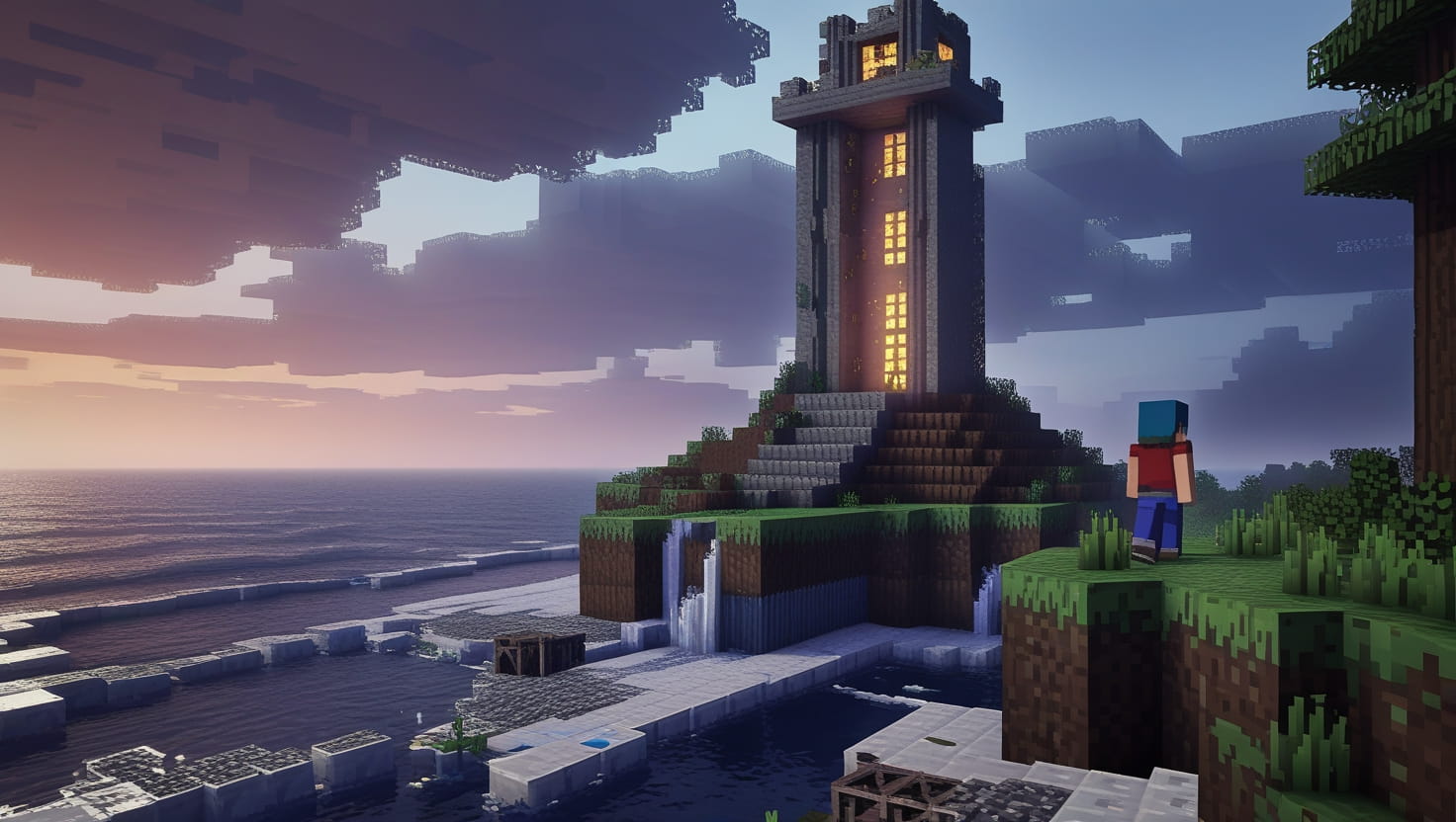 Ruined Lighthouse Mod (1.21.11, 1.20.1) – A Beacon in Ruin